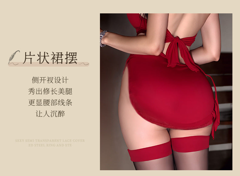 Embroidered Qipao Teddy