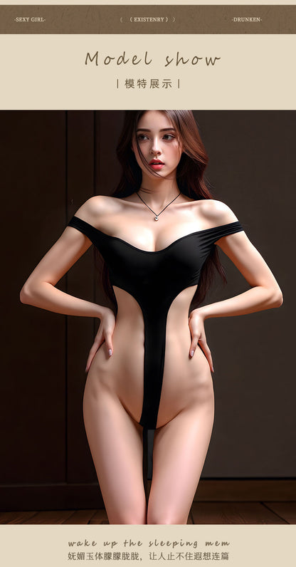 Open Crotch Teddy Set