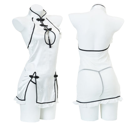 Sheer Qipao Lingerie