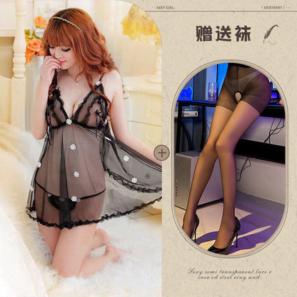 Transparent Slip Dress
