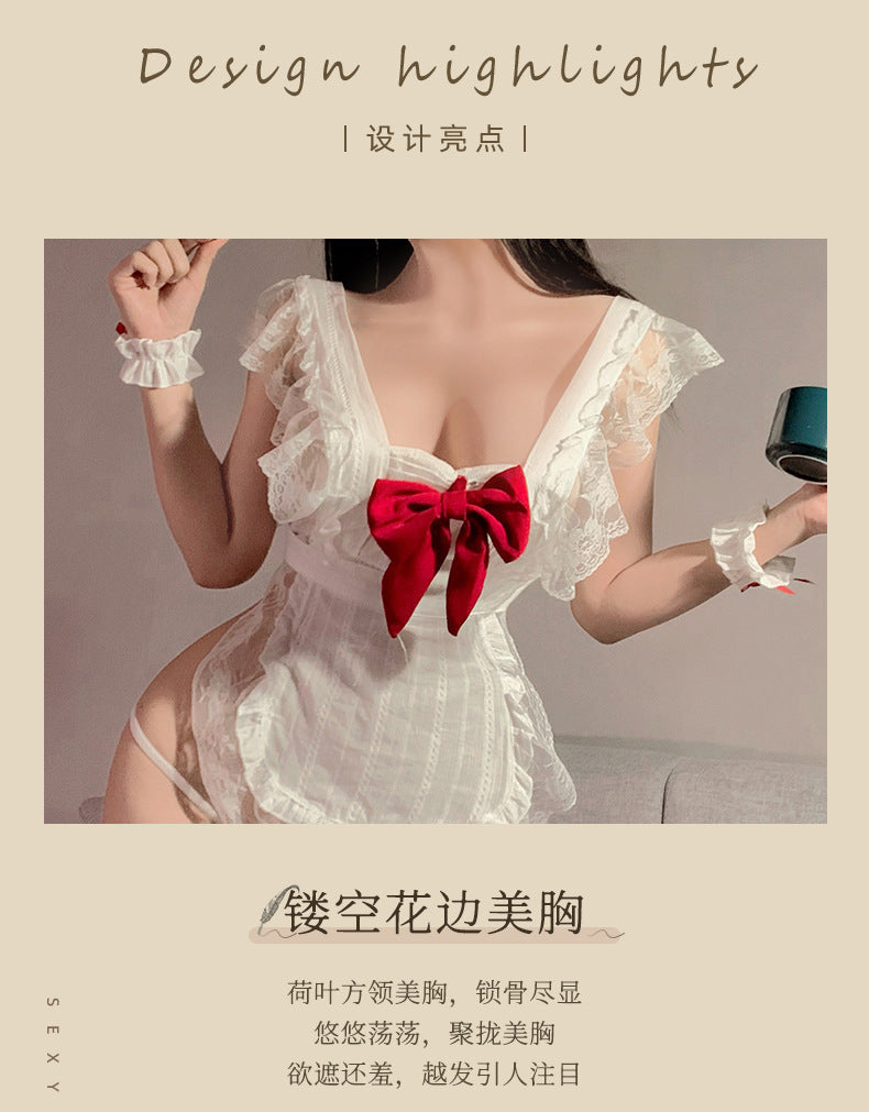 Maid Lace Apron Costume