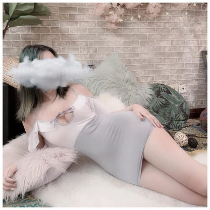 Silk Secretary Dress