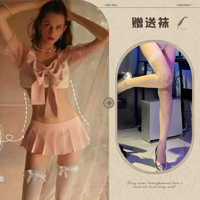 JK Schoolgirl Roleplay Lingerie Set