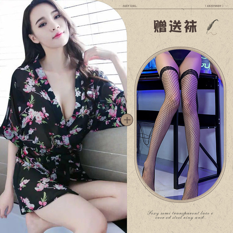 Floral Sheer Chemise