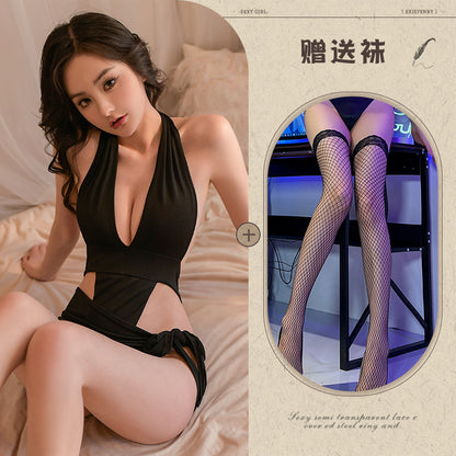 Open Crotch Swimsuit