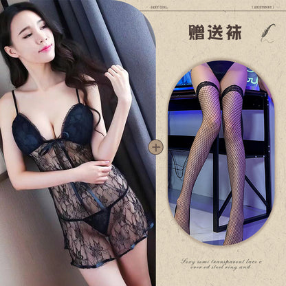 Short Sheer Babydoll Robe