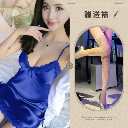 Plus Size Sheer Chemise