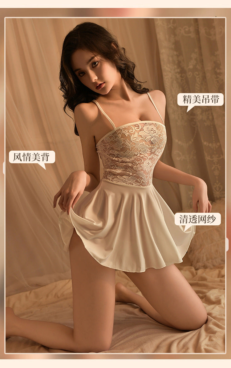 Sheer Lace Nightdress