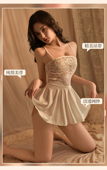Sheer Lace Nightdress