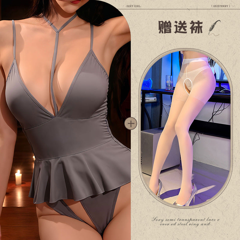 Open Crotch Playsuit