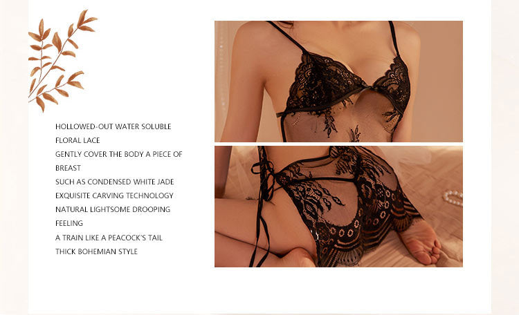 Lace Tie-front Chemise