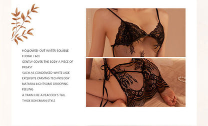 Lace Tie-front Chemise