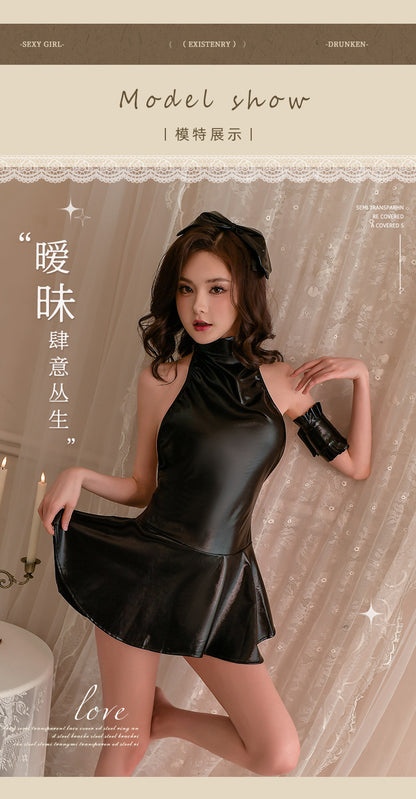 Leather Pencil Skirt