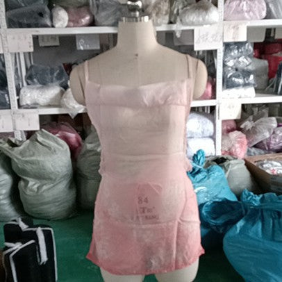 Gradient Sheer Pajama Set