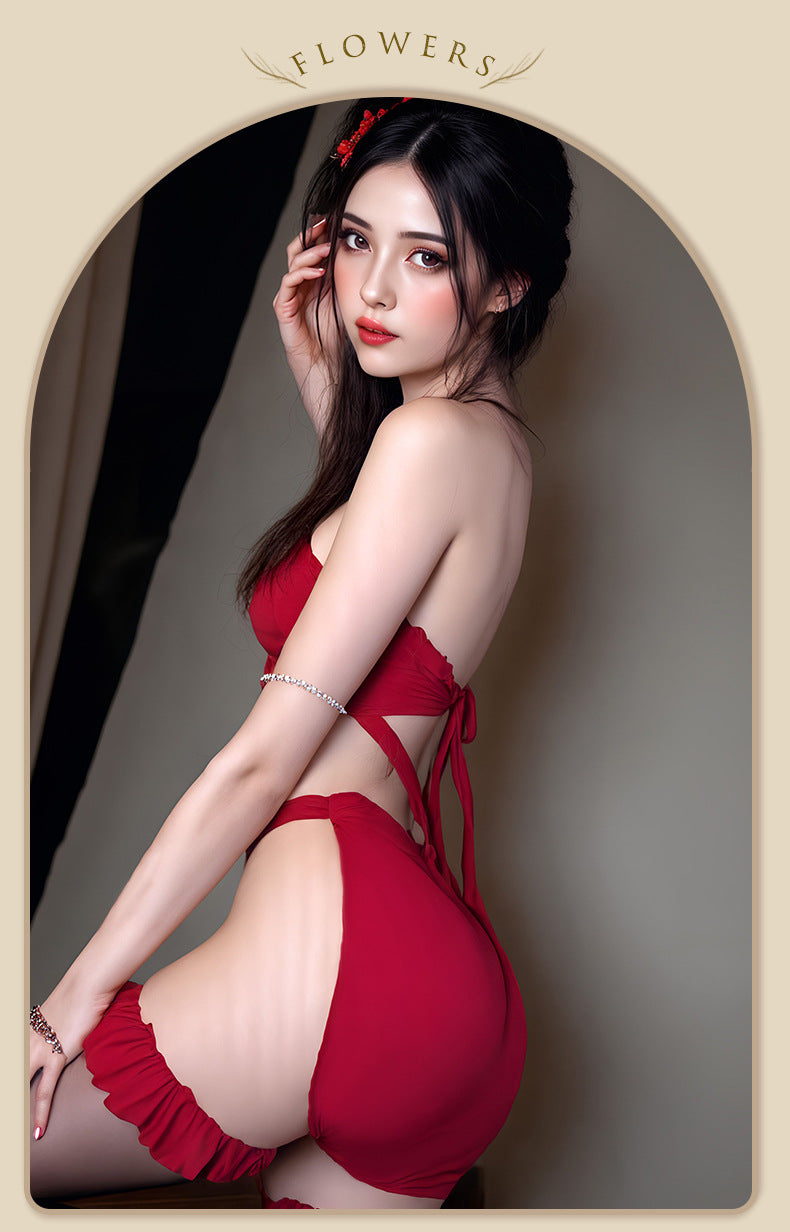 Embroidered Qipao Teddy