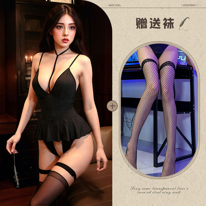 Open Crotch Playsuit
