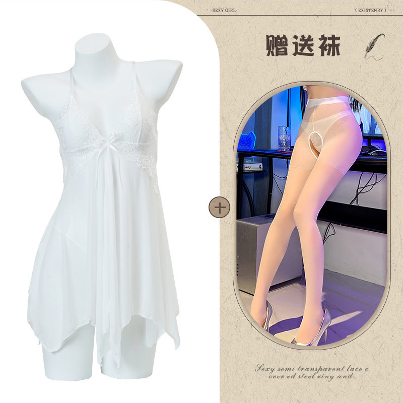 Mesh See-through Dress