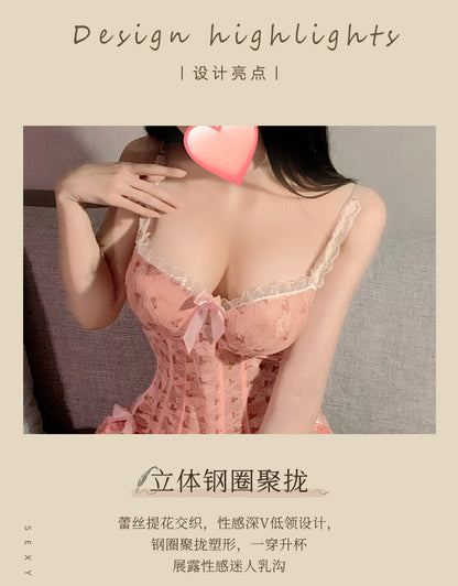 Plus Size Fishnet Teddy