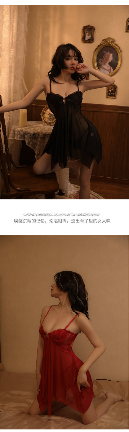 Sheer Steel Boned Chemise