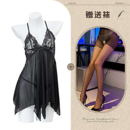 Mesh See-through Dress