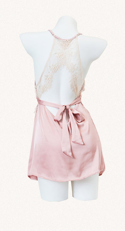 Silk Slit Nightdress