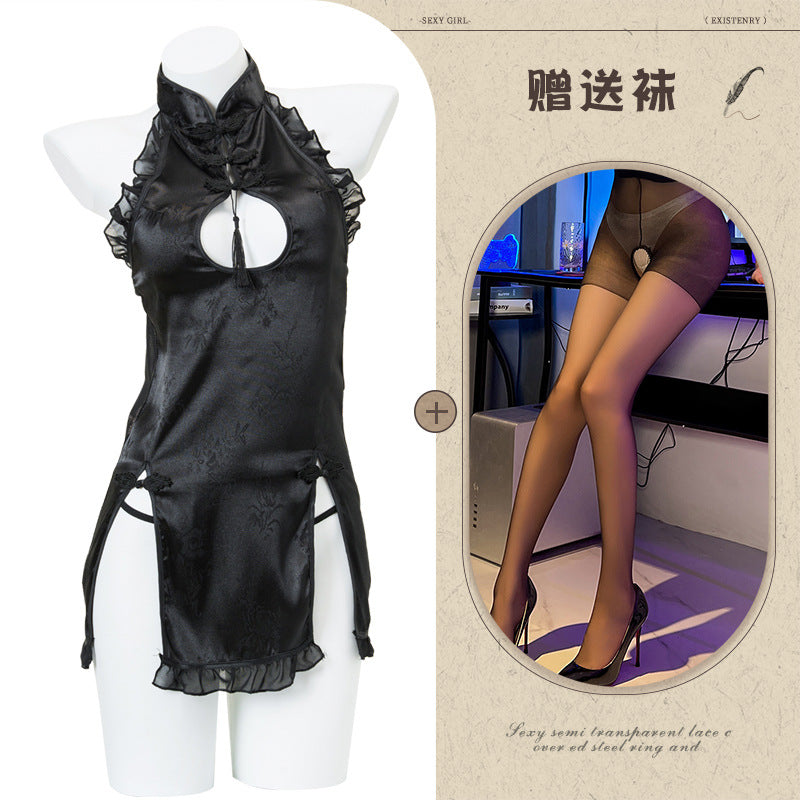 Sheer Qipao Lingerie