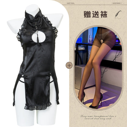 Sheer Qipao Lingerie