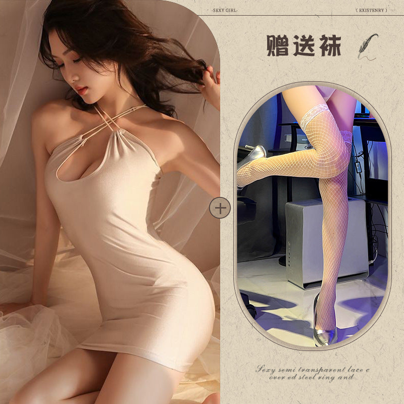 Secretary Lace Teddy Set