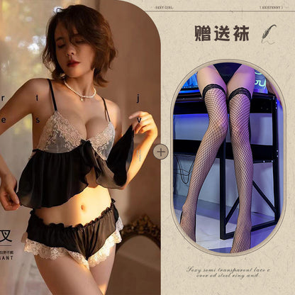 Lace Two-Piece Pajama