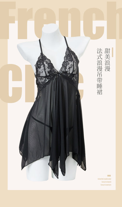Mesh See-through Dress