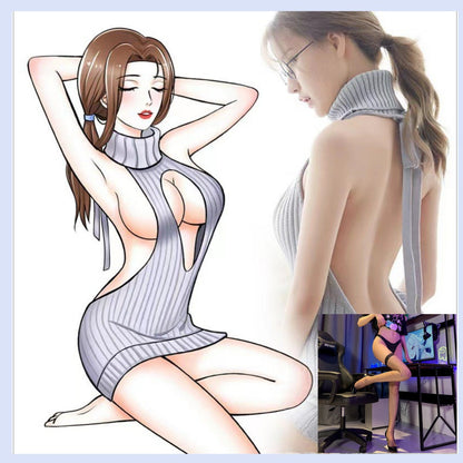 Knit Lingerie Dress