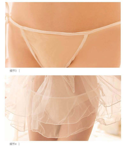 Navy Open-Crotch Roleplay Set
