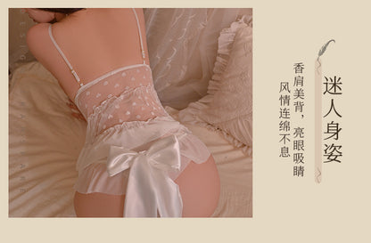 Sheer Lace Babydoll Nightie