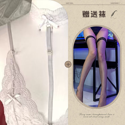 Sheer Lace Nightdress