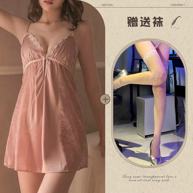Sheer Lace Nightdress