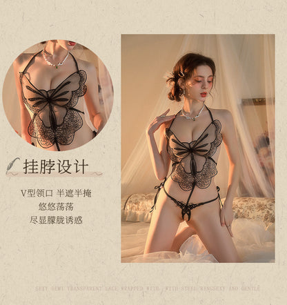 Butterfly Cut-out Bodysuit 