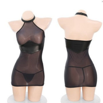 Sheer Secretary Dress