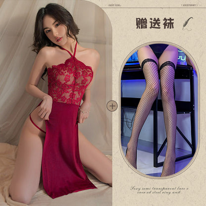 High-Slit Nightdress