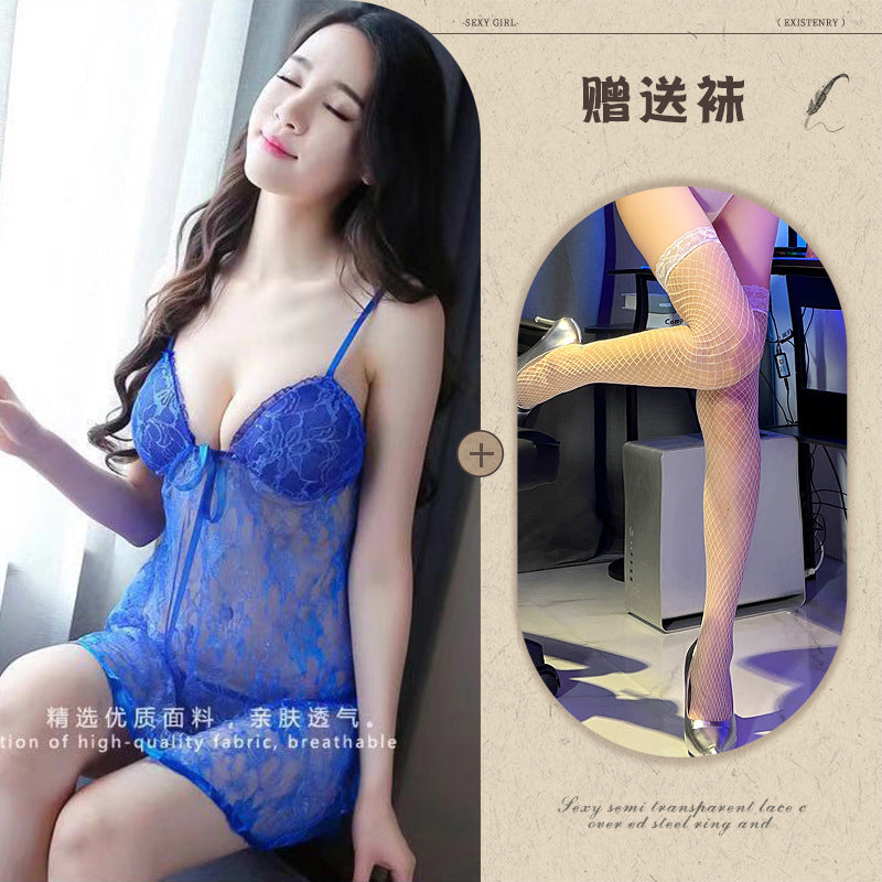 Short Sheer Babydoll Robe