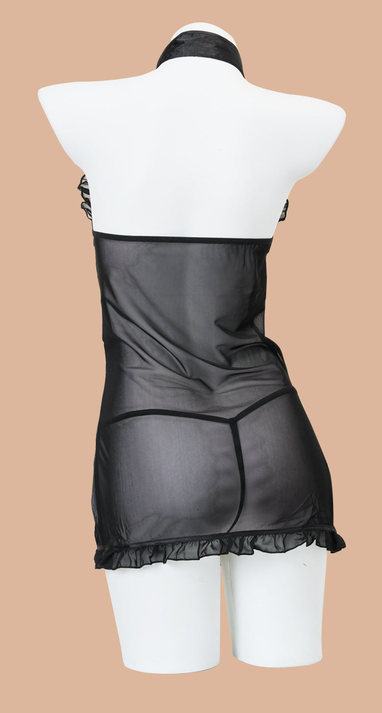 Sheer Qipao Lingerie