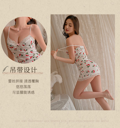 Cherry Print Chemise