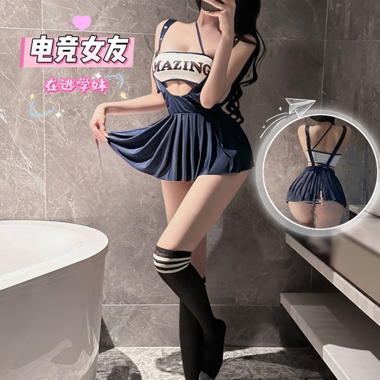 Strapless School Dress