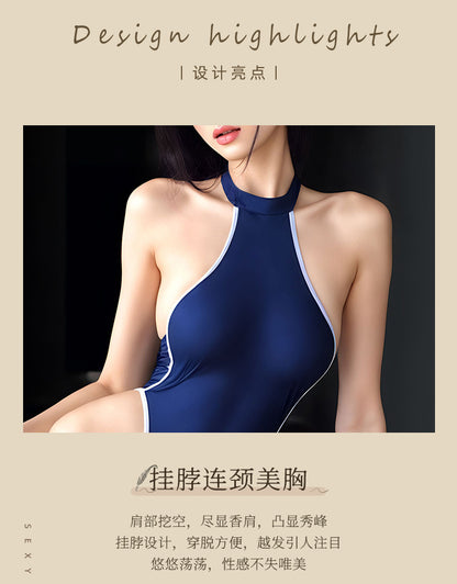 Open Crotch Swimsuit