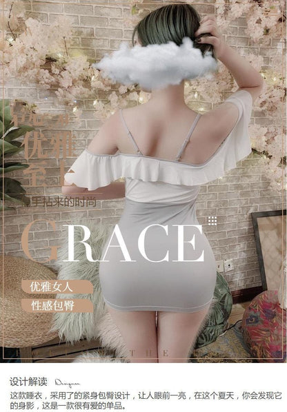 Silk Secretary Dress