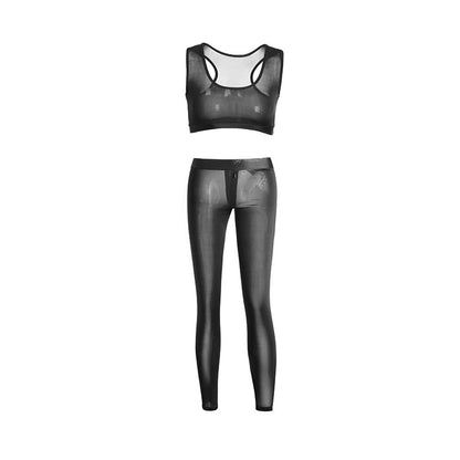 Silk Yoga Pants Set