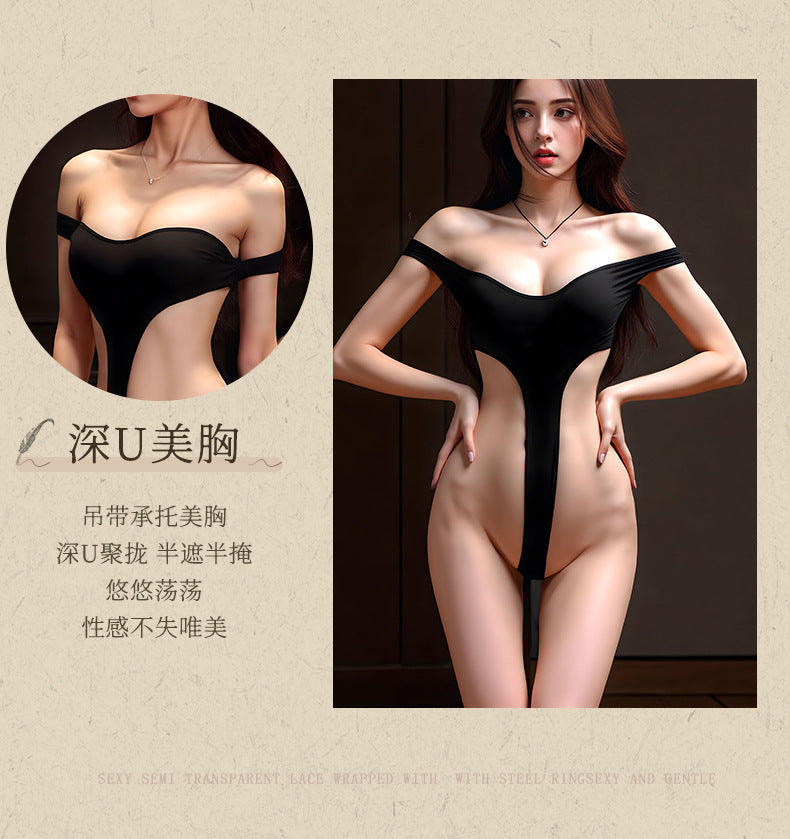 Open Crotch Teddy Set