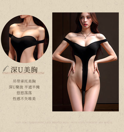 Open Crotch Teddy Set