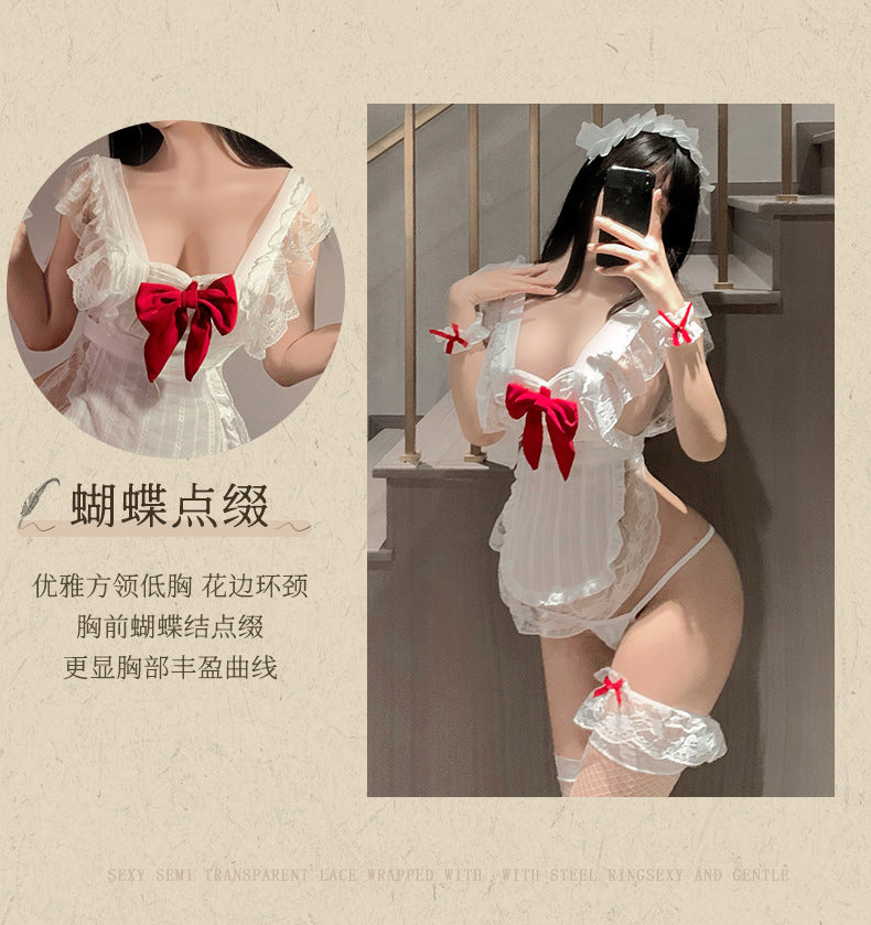 Maid Lace Apron Costume
