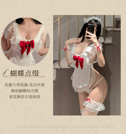 Maid Lace Apron Costume