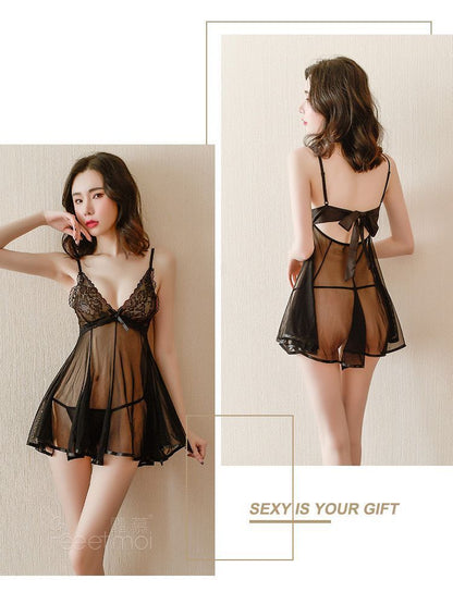 Sheer Lace Nightdress